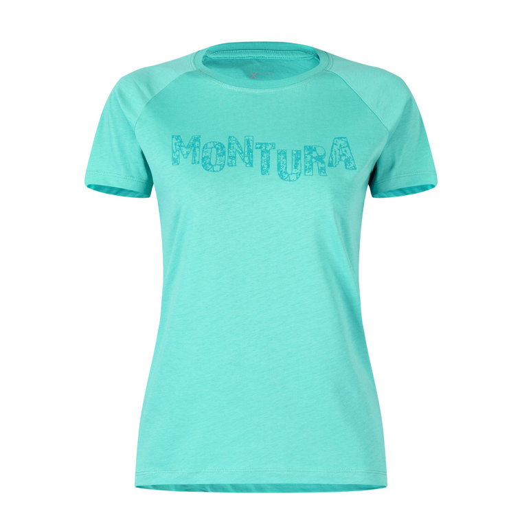 Damska koszulka wspinaczkowa Montura Alsea T-Shirt care blue delave - S