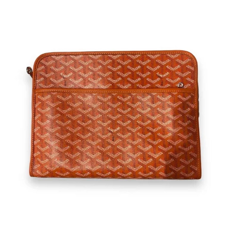 Używana Toile Torba Toaletowa Goyard Vintage