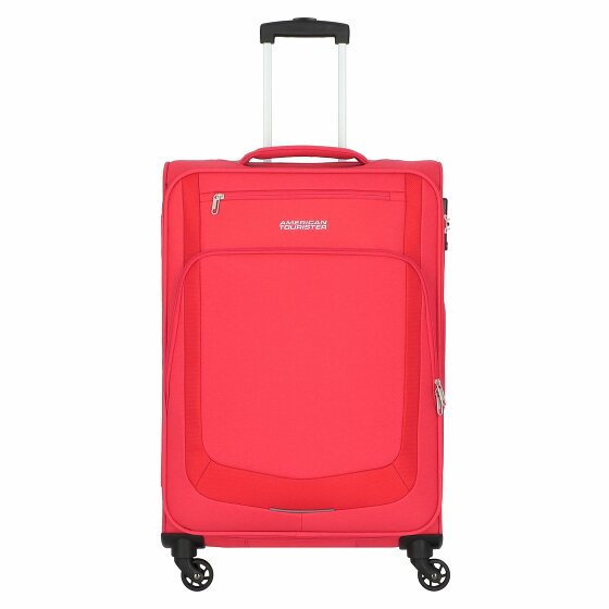 American Tourister Summer Session 4 kółka Walizka 69 cm red-grey