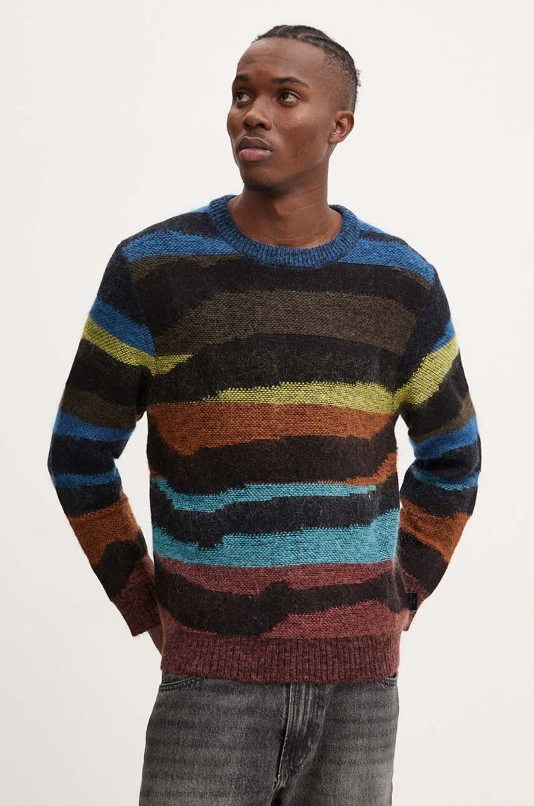 PS Paul Smith sweter z domieszką wełny męski kolor czarny lekki M2R.985Y.N22240