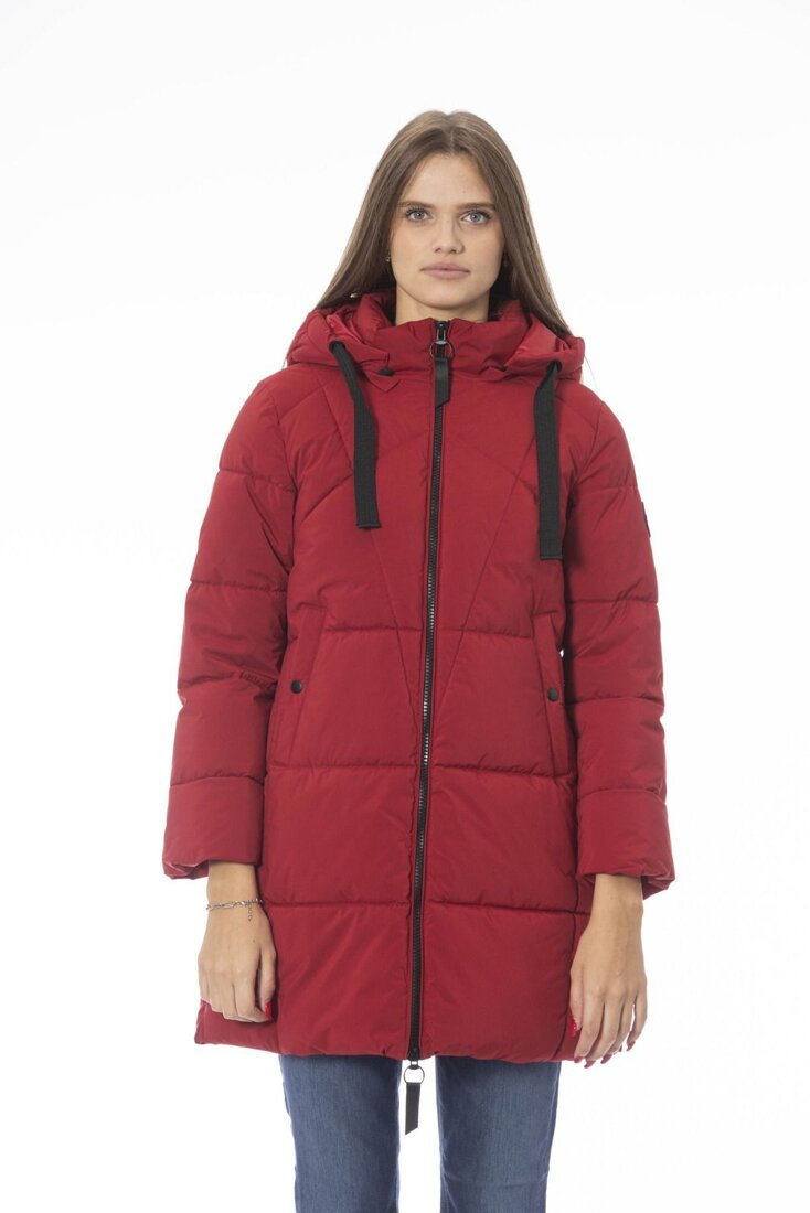 Markowa kurtka Baldinini Trend model 23W.EB.047_VENEZIA kolor Czerwony. Odzież damska. Sezon: Jesień/Zima