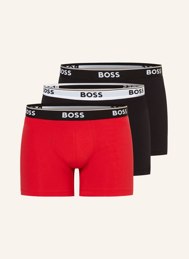 Boss Bokserki Power, 3 Szt. rot