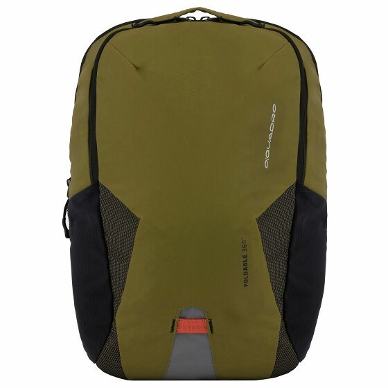 Piquadro Foldable Plecak 43 cm Komora na laptopa green