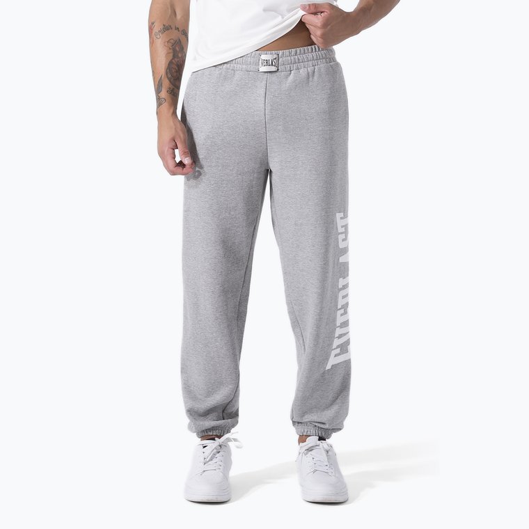 Spodnie treningowe męskie Everlast Exclusive grey/melange