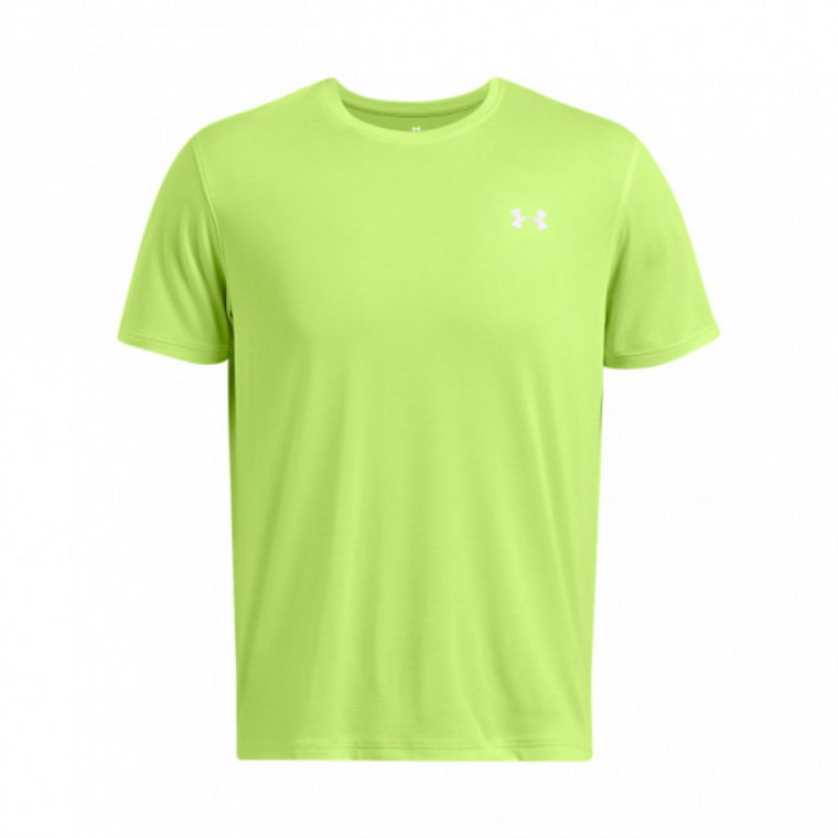 Męska koszulka do biegania Under Armour UA Launch Shortsleeve - zielona