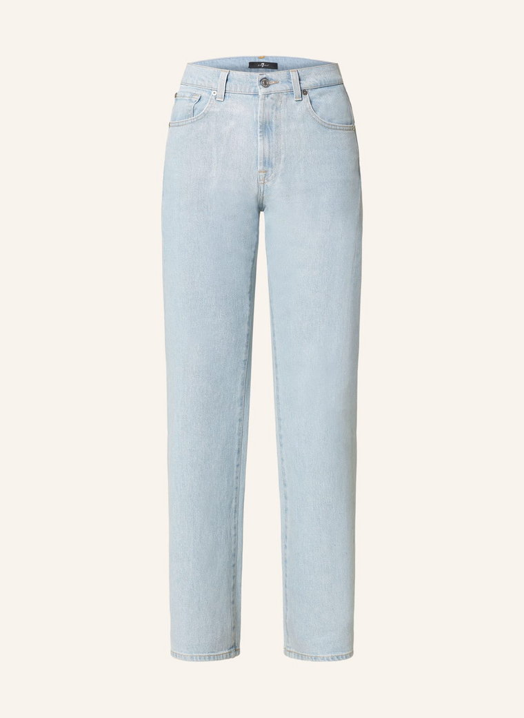 7 For All Mankind Jeansy Straight blau