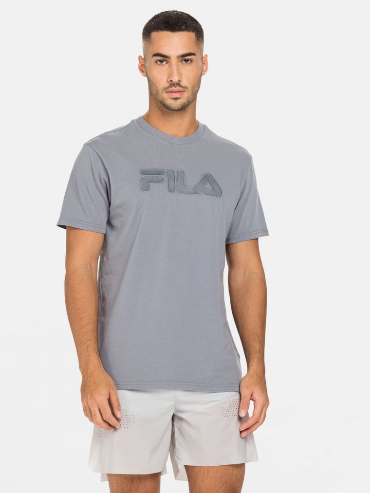 Koszulka męska Fila FAM0279-80027 2XL Szara (4064556365941). T-shirty męskie