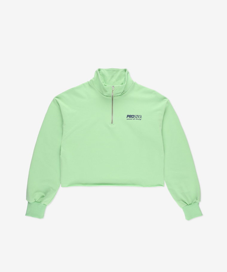 Zip Sweatshirt Genuma Green L