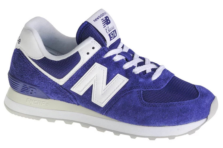 New Balance WL574FK2, Damskie, Granatowe, buty sneakers, skóra zamszowa, rozmiar: 40