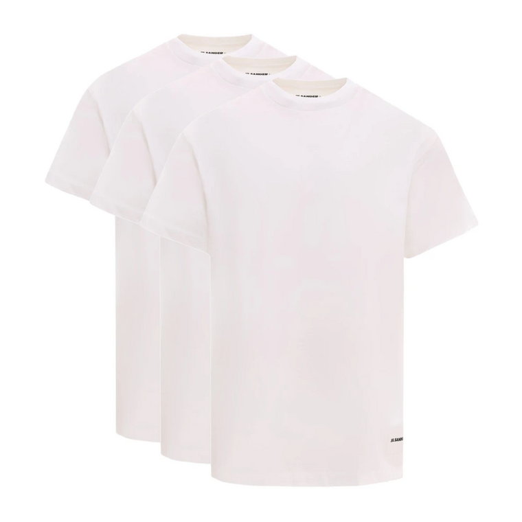 Niebieski Komplet T-shirtów z Bawełny Ss23 Jil Sander