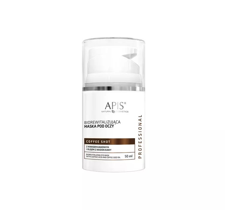 APIS PROFESSIONAL COFFEE SHOT BIOREWITALIZUJĄCA MASKA POD OCZY 50ML