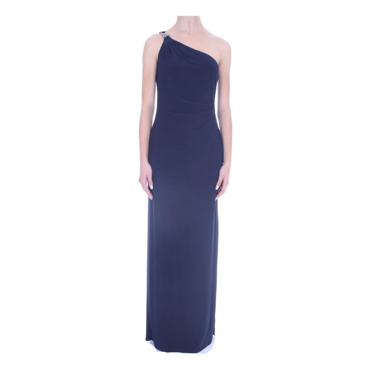 Zjawiskowa Niebieska Sukienka na Specjalne Okazje Ralph Lauren