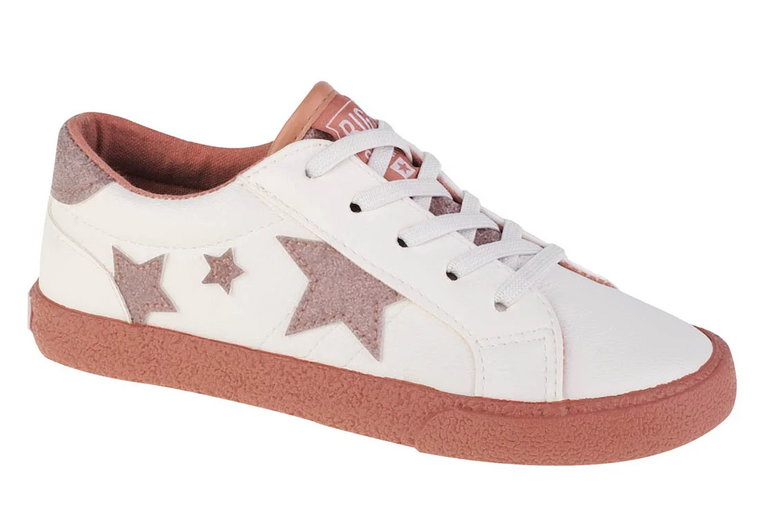 Big Star Shoes J FF374035, Dla dziewczynki, Białe, trampki, skóra syntetyczna, rozmiar: 34
