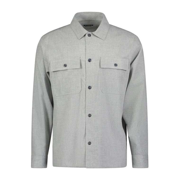 Regular Fit Overshirt w Szarym ROY Robson