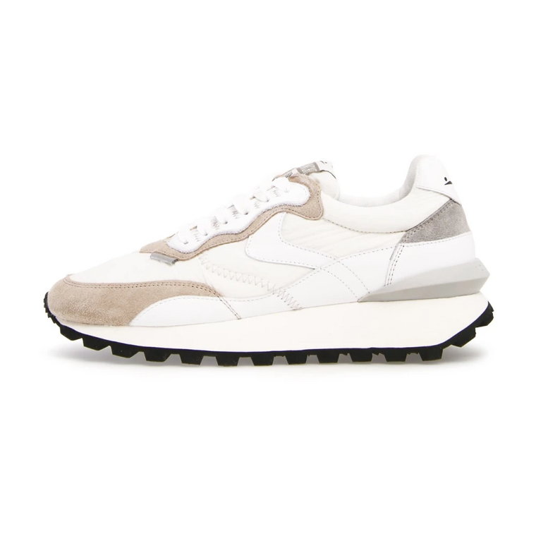 Qwark Hype Suede Sneakers Voile Blanche