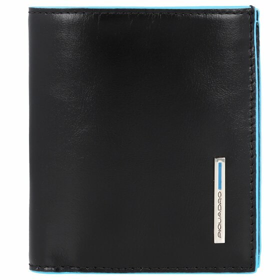 Piquadro Blue Square Wallet RFID Leather 10 cm black