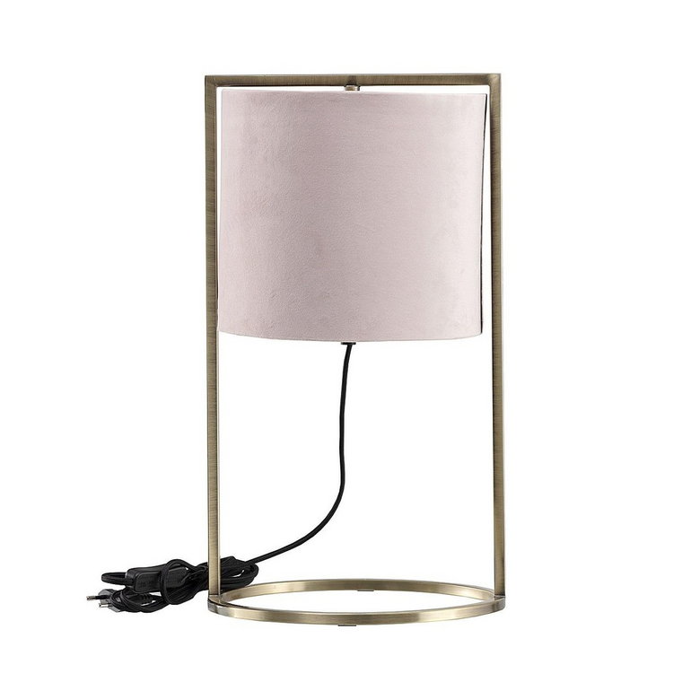 Lampa stołowa Santos Light Pink, 45 cm