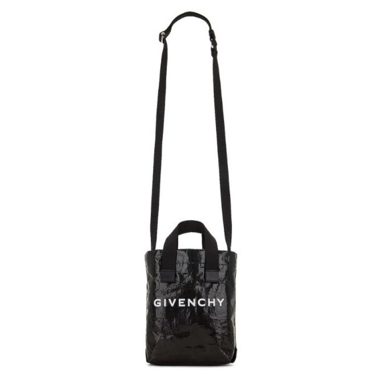 Czarne torby ze stylem Givenchy