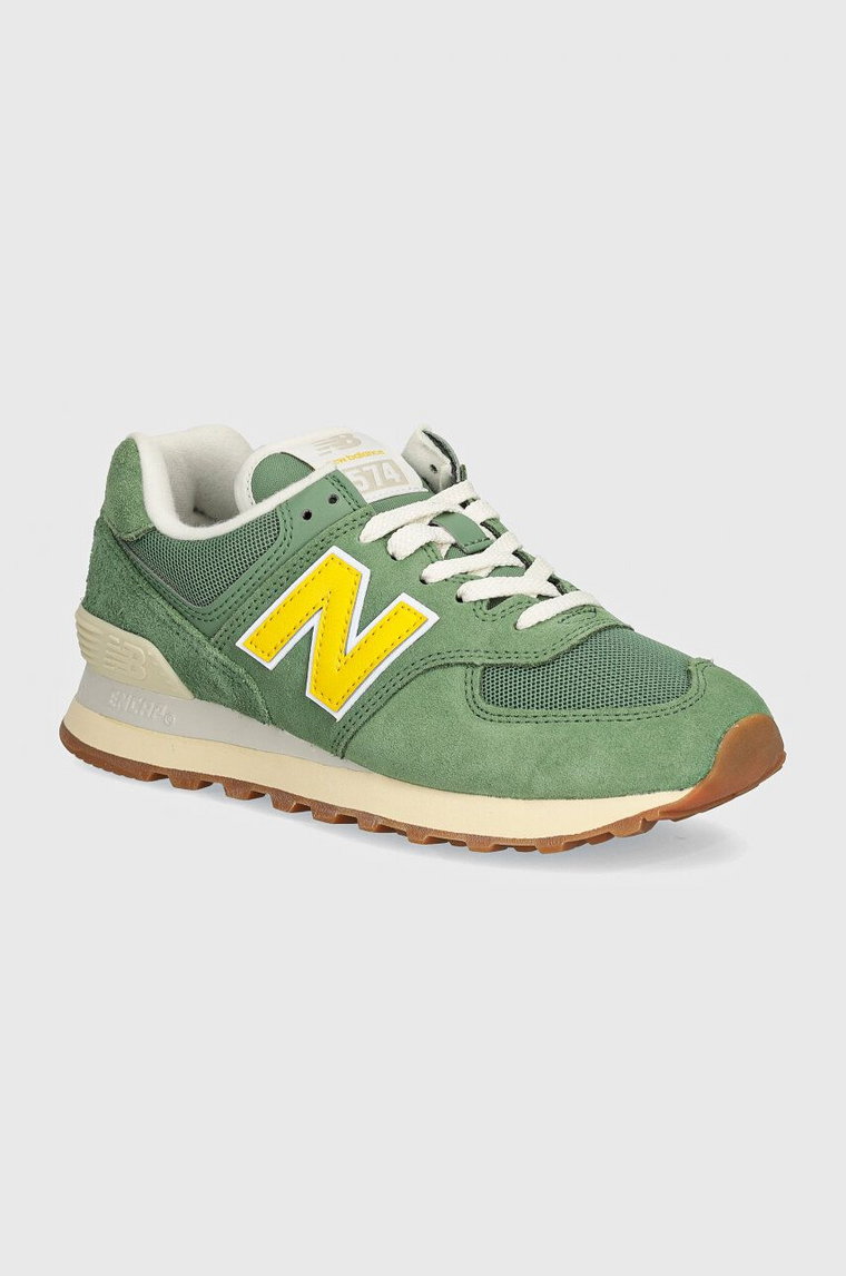 New Balance sneakersy 574 kolor zielony WL574GS2