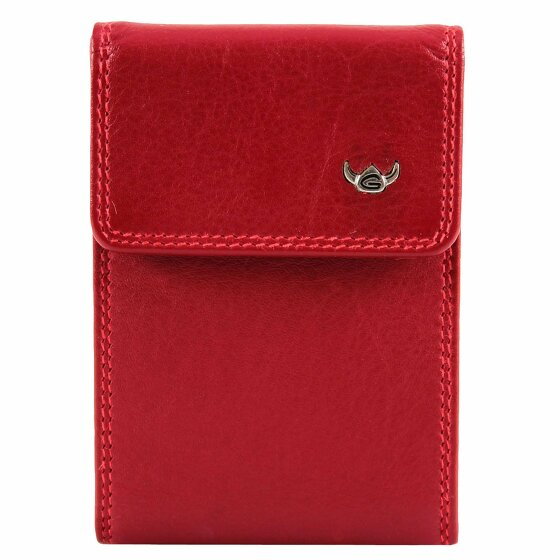 Golden Head Polo RFID Credit Card Case Leather 12 cm rot