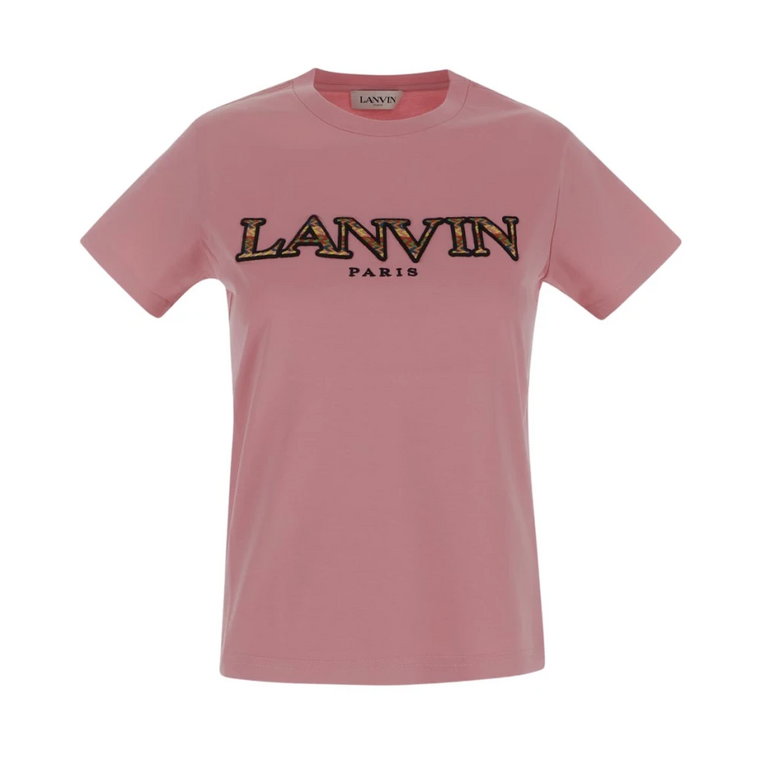 Logo T-Shirt, Klasyczny Styl Lanvin