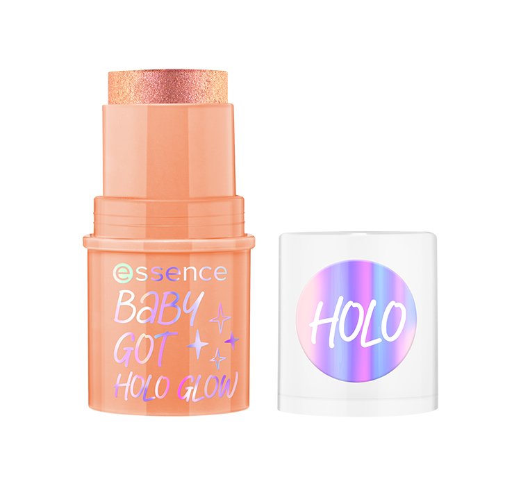 Essence Baby Got Holo Glow rozświetlacz w sztyfcie 10 Holy Apricotly 5g