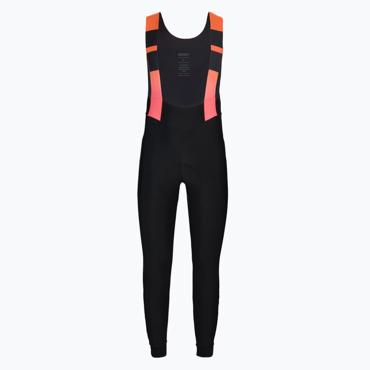 Spodnie rowerowe męskie Santini Command Super Warm black