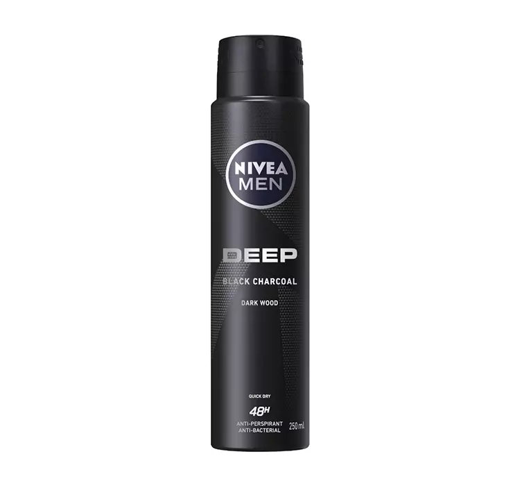 NIVEA MEN DEEP ANTYPERSPIRANT Z WĘGLEM SPRAY 250ML