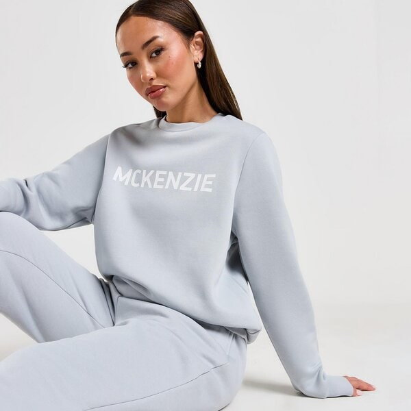 MCKENZIE BLUZA LOGO CREW GREY