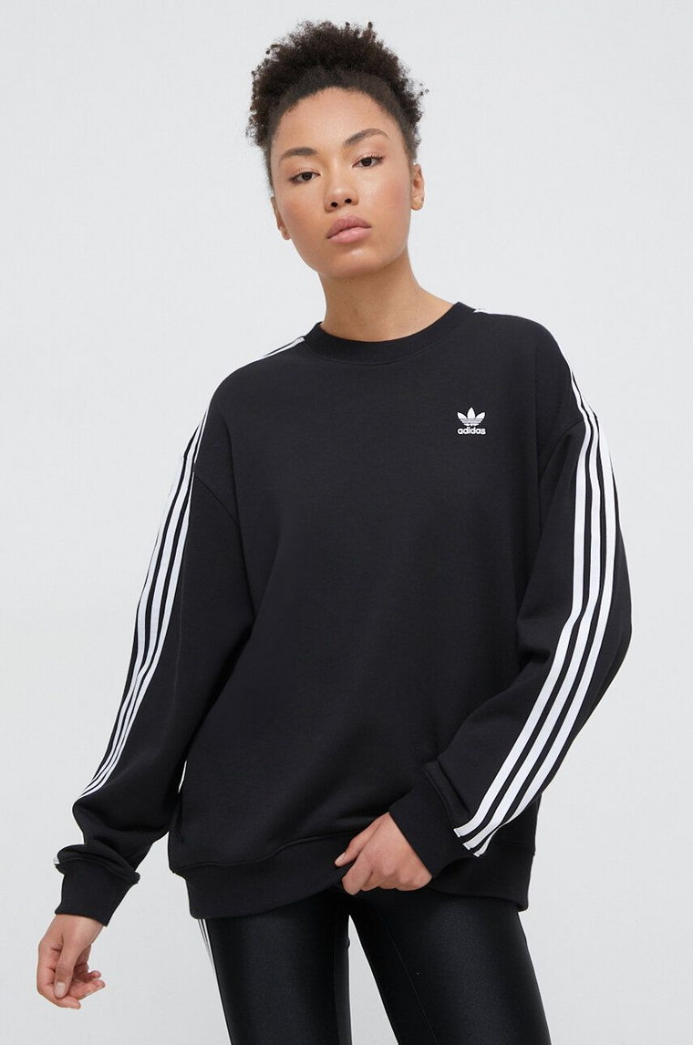 adidas Originals bluza damska kolor czarny z aplikacją  IU2423