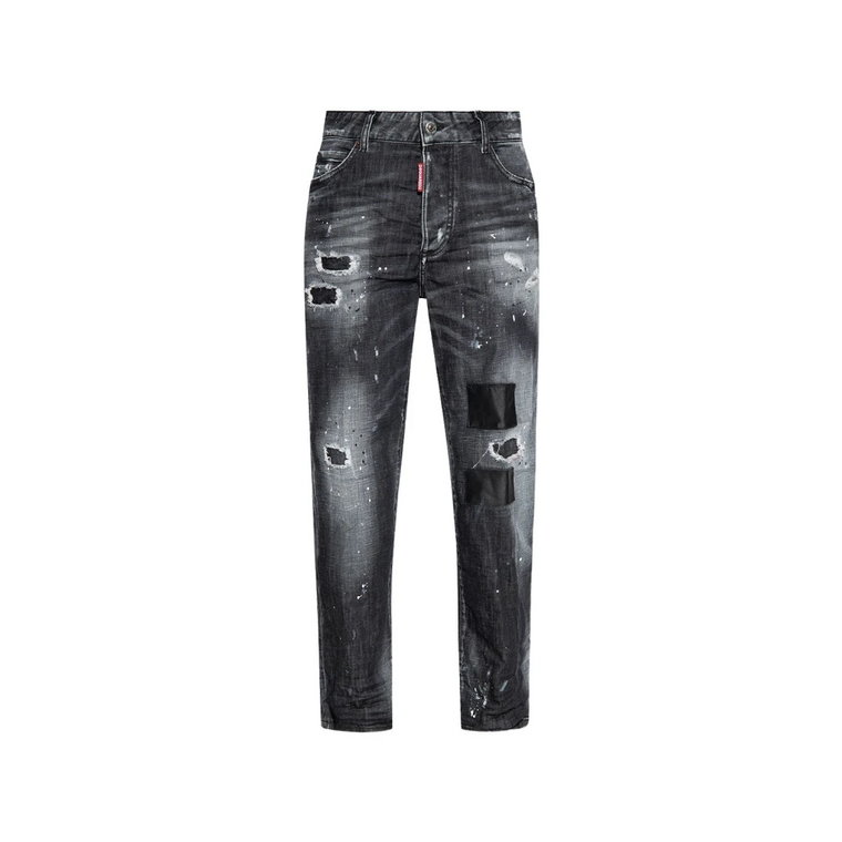 Vintage Distressed Boston Jeans Dsquared2