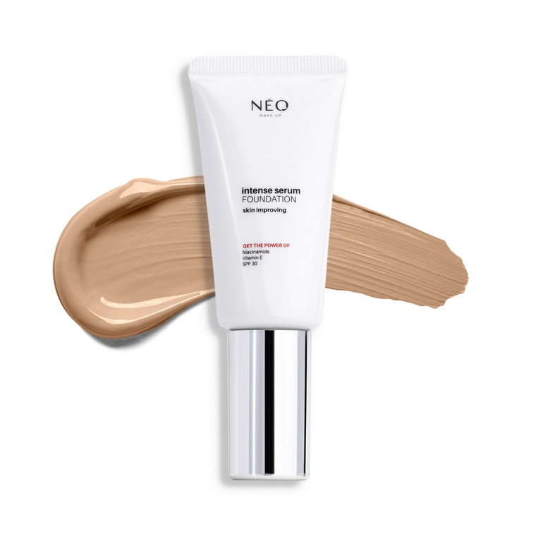 NEO MAKE UP Intense Serum Satin Foundation Podkład do twarzy 01 30ml