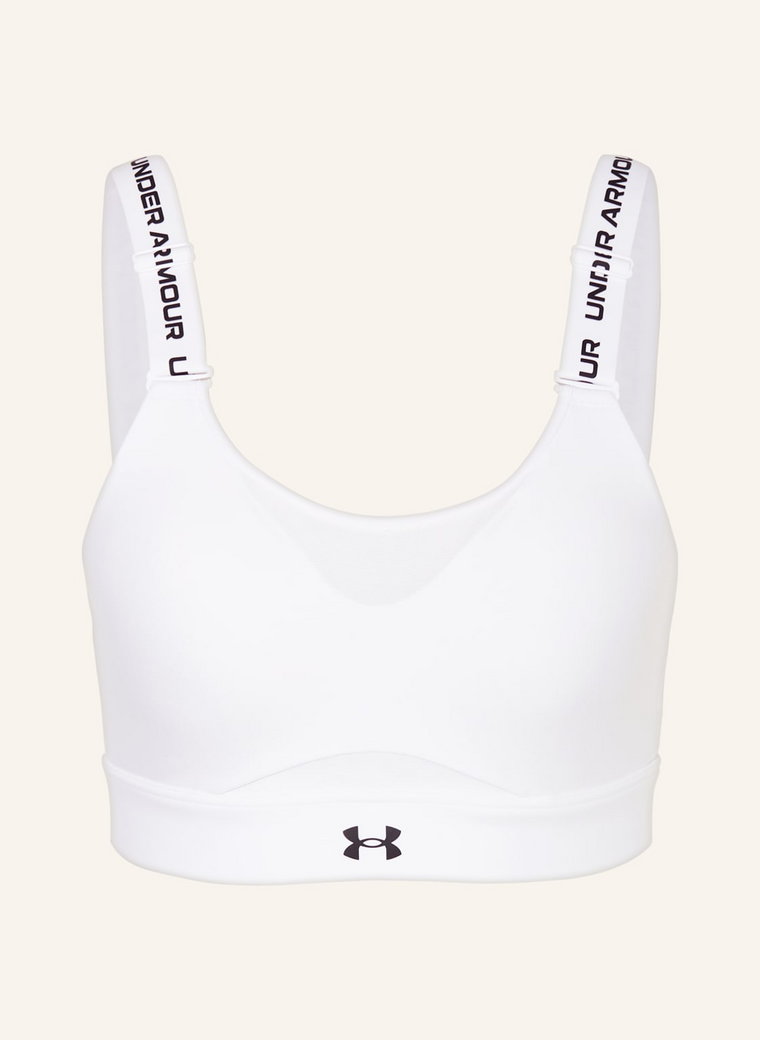 Under Armour Biustonosz Sportowy Ua Infinity weiss