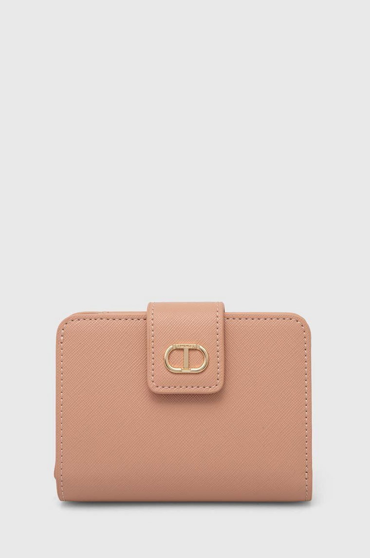 Twinset portfel damski kolor różowy 242TH7022