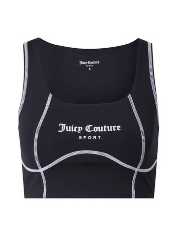 Juicy Couture Sport Biustonosz sportowy 'RIZZO'  czarny / biały
