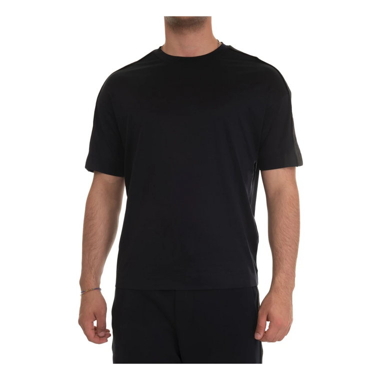 Oversize T-shirt z okrągłym dekoltem Emporio Armani