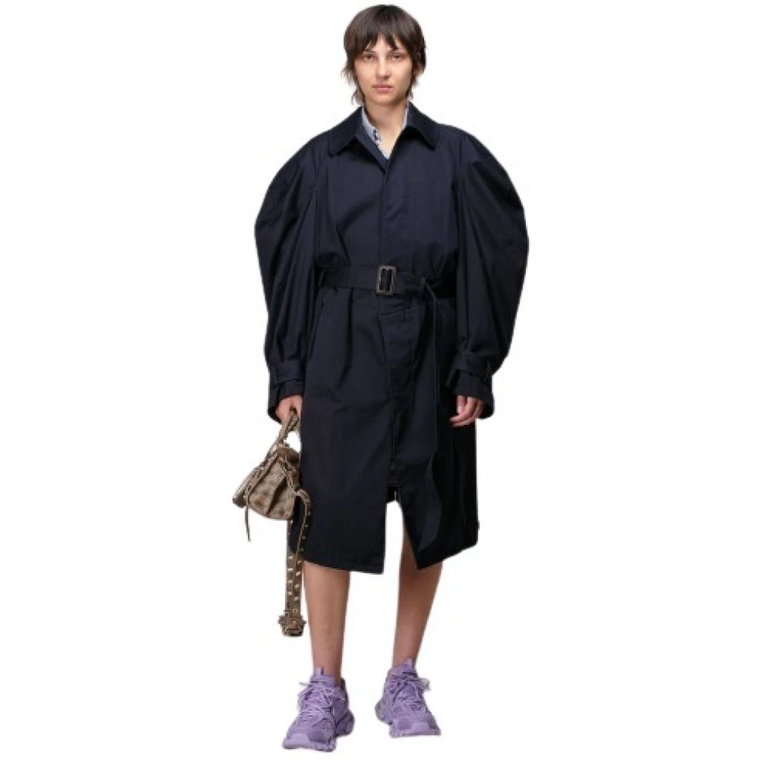 Luksusowy Oversize Trenchcoat dla Kobiet Balenciaga