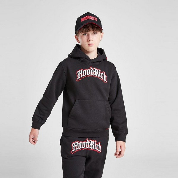 HOODRICH BLUZA Z KAPTUREM GOTHIC OH BLK/RD