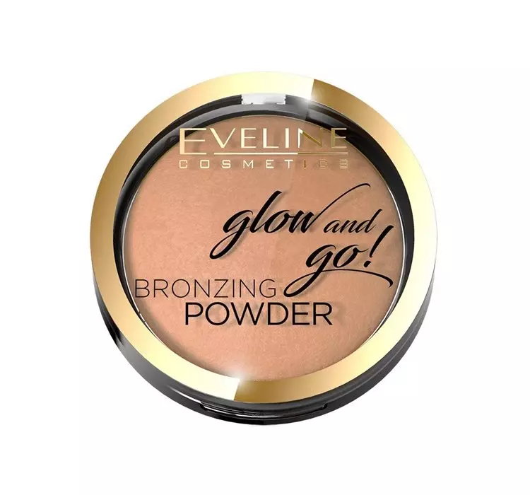 EVELINE GLOW&GO BRONZING POWDER WYPIEKANY PUDER BRĄZUJĄCY JAMAICA BAY 02 8,5G