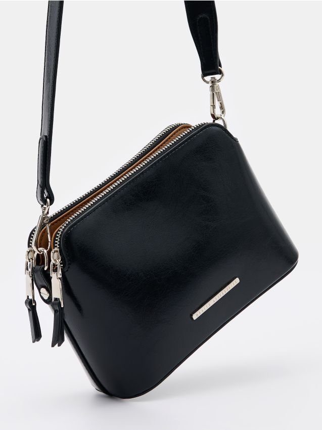 Mohito - Czarna torebka crossbody - wielobarwny