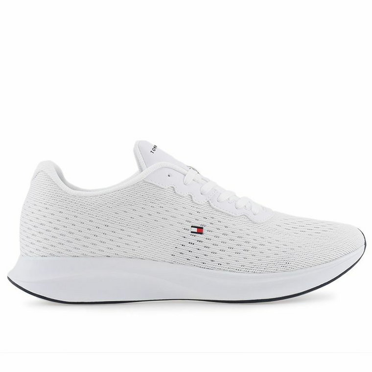 Buty Tommy Hilfiger Lightweight Runner FM0FM04563-YBS - białe