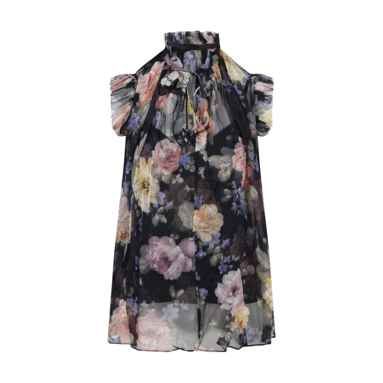 Frilled Tank Shirt z Luminosity Zimmermann