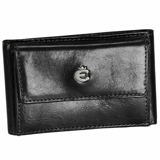 Esquire Toscana portfel damski skórzany 9,5 cm black