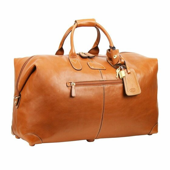 Bric's Torba podróżna Life Pelle Weekender Leather 45 cm cognac