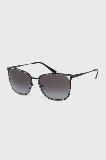 Michael Kors Okulary przeciwsłoneczne Stocholm 0MK1098B damskie kolor czarny