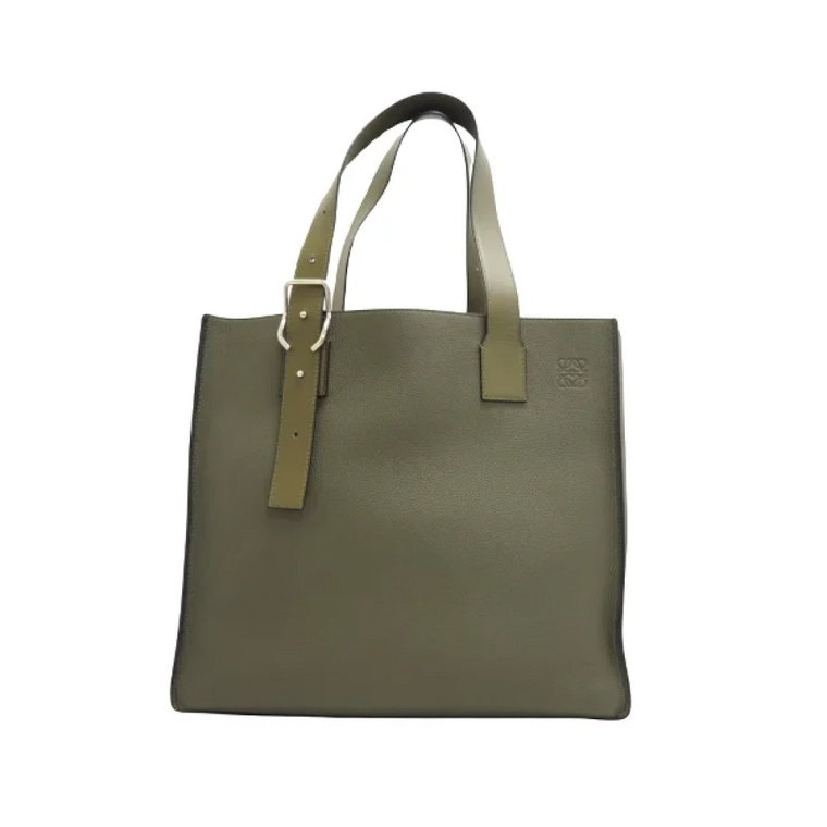 Pre-owned Leather totes Loewe Pre-owned