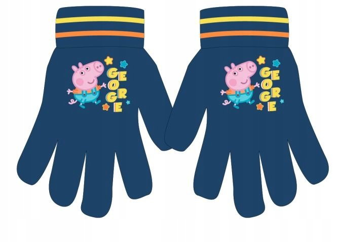 Rękawiczki Rękawice Świnka Peppa Pig George