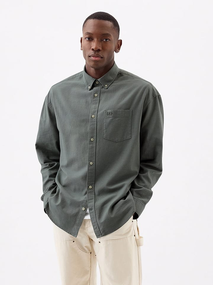 GAP Koszula - Regular fit - w kolorze khaki