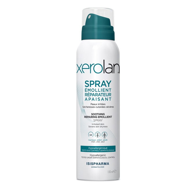 Isispharma Xerolan - Kojąco-naprawczy emolient w sprayu 150ml