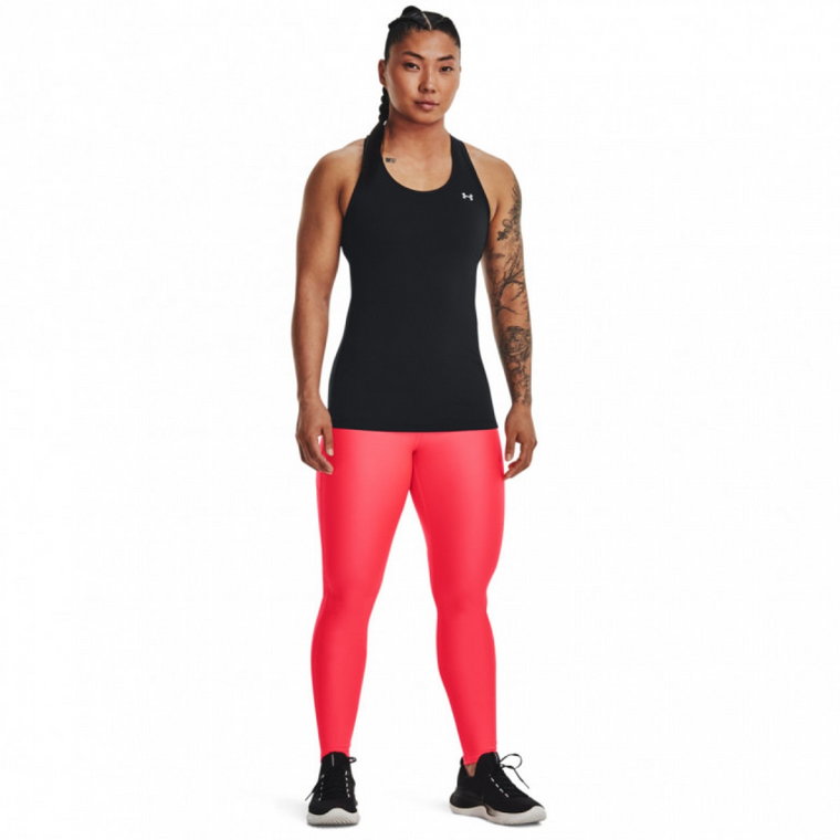 Damskie legginsy treningowe Under Armour Branded Legging - łososiowe